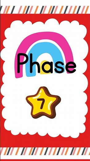 Jolly Phonics Phase 7 Sounds Flashcards | Learn & Read with Phonics #phonicsforkids #kidslearning