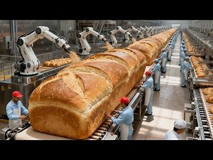 Inside the World’s Largest Bread Factory – (Full Process) How Million-Dollar Bread Are Made