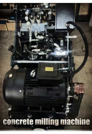 Concrete Milling Machine: High-Power Precision for Flawless Floors! #ConcreteMilling #FloorPreparation #ConcreteTools #GrindingMachine