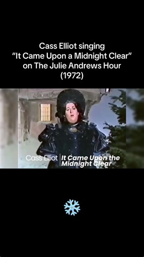 Fun Fact: Cass Elliot was Jewish. Hanukkah would have been the holiday she celebrated this time of year. However, that didn’t stop her from beautifully singing this Christmas carol on The Julie Andrews Hour. #casselliot