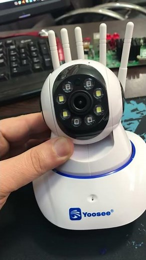 Reset and memory card slot of our Yoosee ys-05 double wireless camera