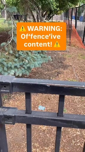 Geocaching on Instagram: "⚠️WARNING: Of‘fence’ive content! ⚠️ 🤭 We hope you didn’t take of‘fence’ to this post 🤭 But seriously, would you find this micro cache? Video by ucgeocaching. Video: The video opens to a metal fence in front of a construction site. A geocacher reaches out and removes a hidden bison tube from the fencepost. They hold it up to the camera, revealing the Geocaching® logo painted onto the side. #geocaching #geocache #usa #geocacheusa #chicago #explore #hiddeninplainsight"