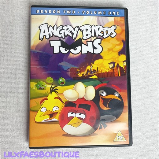 Angry Birds Toons Season Two Volume One DVD - Etsy