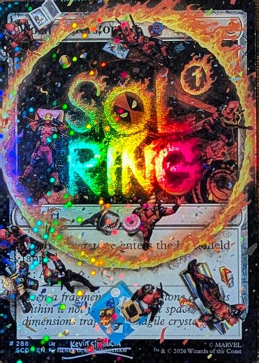 Deadpool Sol Ring "i Fixed It" Edition Cosmic Foil MTG Proxy - Etsy