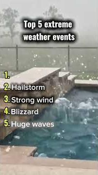 These are the most extreme weather events