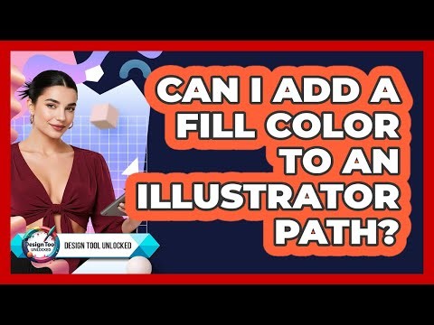 Can I Add A Fill Color To An Illustrator Path?