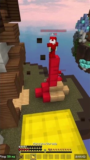 No será mucha emoción? 🤔🤣 #minecraft #pvp #shorts