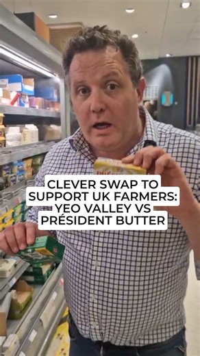 Why choose Yeo Valley Organic? Organic farmers receive a fair price for their milk — and as it’s organic it’s a Bovaer-Free supply chain. Every shopping choice can make a difference. Support our farmers by what you put in your trolley! Your #CheckoutChoices matter! 👍 Drop a thumbs up if you’re ready to make this swap! 💭 What other good swaps have you discovered to support farmers in the UK and Ireland? Share them below - we love learning from each other! 📸 Source: Irish Examiner 05 NOV, 2024 