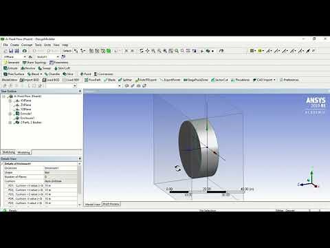 Creating a simple geometry in ANSYS Design Modeler