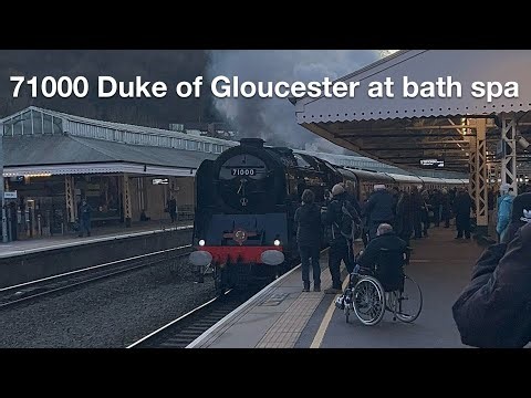 71000 Duke of Gloucester at bath spa