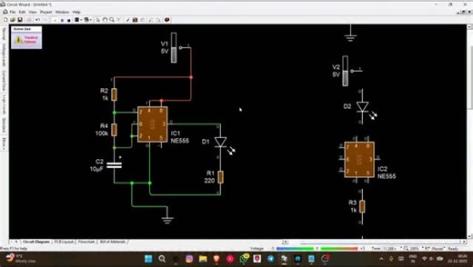 MindModules | Tech & Programming Expert on Instagram: "555 Timer IC in Astable Mode ⏱️ Simple resistors + capacitor, and boom 💥 continuous square wave generation! Blinking LEDs, clock pulses, tone generators — electronics ka evergreen king 👑 Agar basics strong hain, to circuits khud bolne lagte hain ⚡ Keywords & Hashtags (one go): #555Timer #AstableMultivibrator #Electronics #BasicElectronics #TimerIC #BlinkingLED #SquareWave #DIYElectronics #EmbeddedSystems #IoT #EngineeringLife #ElectronicsS