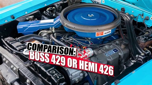 We Compare The Boss 429 V8 To The 426 Hemi