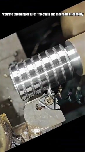 Accurate threading ensures smooth fit and mechanical reliability
