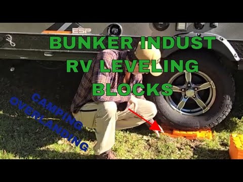 RV Leveling Blocks Explained! 🚐 Bunker Indust Stackable Blocks for RV, Overlanding & Car Camping