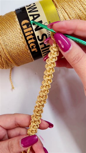 Romanian Lace Cord / Spiga Rumena ‼️ #veronicapdesigner #veronicatresfere #tresfereshop #tresferefilati #crochet #crochetaddiction #crochetheart #uncinettomania #crochetstitch #tutorial #howtocrochet #tutorial #howto #romanian #fypシ