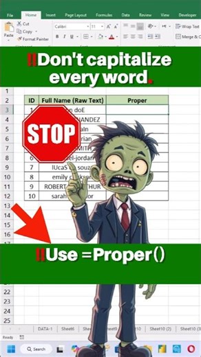 This Excel Trick Will Blow Your Mind! #shorts #exceltips #exceltricks