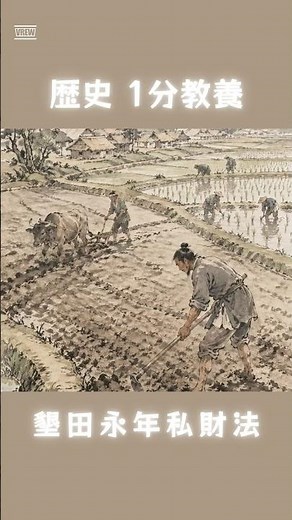 1分で見直す墾田永年私財法