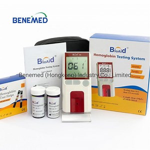 [Hot Item] Portable Hemoglobin Meter with Test Strips Automatic Hemoglobin Meter