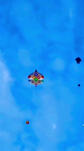 big Kiteon kitefestival #kites#patang #pipa #15augustpatang