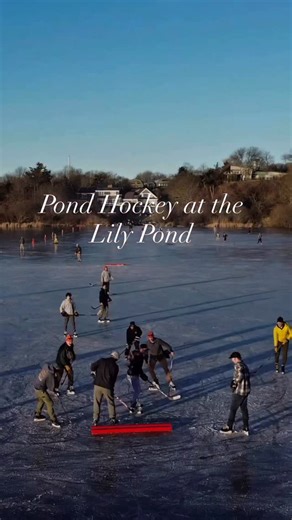 Is this heaven? Kind of — it’s the Lily Pond. Pond hockey in Newport isn’t just a pastime, it’s a rite of winter. The cold air, the sound of skates cutting across fresh ice, the way everyone suddenly feels like a kid again — it’s the best. So grab your skates and get ’em sharpened. The ice is coming… and so is another season of pure Lily Pond magic. #newportri #pondhockey #newportbuzz | Newport Buzz