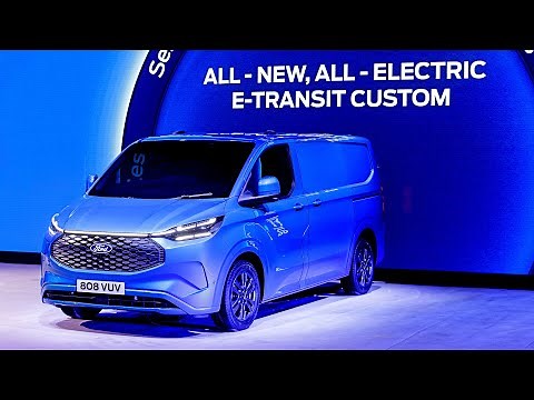 New Ford E-Transit Custom (2024) | Specifications & Range Released