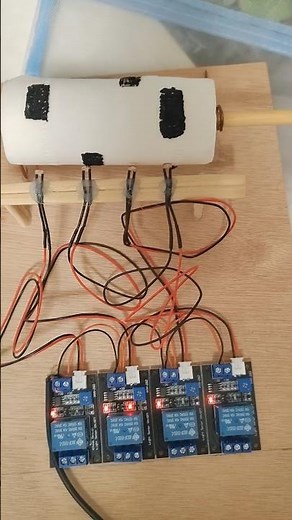 5V 4-channel relay modules for controlling electrical devices. #arduino #device #project #diy #phone