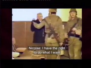 Nicolae Elena Ceausescu executed