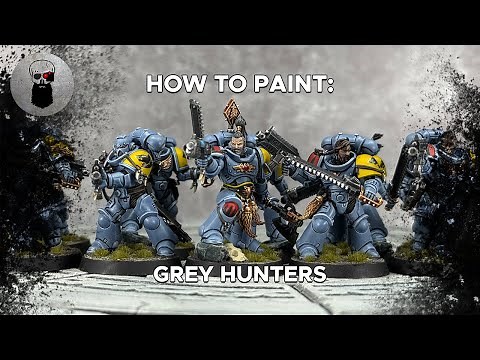 Contrast+ How to Paint: Space Wolves Grey Hunters