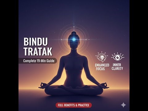 Bindu Tratak Kya Hai? | Sirf 3 Minute Me Mind Naturally Calm | Daily mental fitness practice #tratak