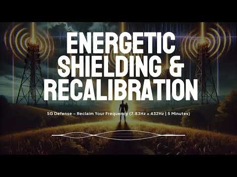5G Defense – Reclaim Your Frequency (7.83Hz + 432Hz | 5 Minutes)