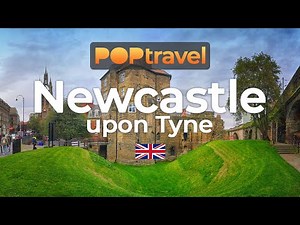 Walking in NEWCASTLE / England (UK) 🇬🇧- Newcastle upon Tyne - 4K 60fps (UHD)