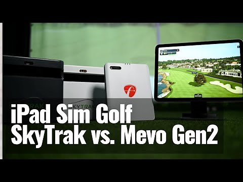 iPad Sim Golf on the SkyTrak and Mevo Gen 2. Do you really need a gaming PC?