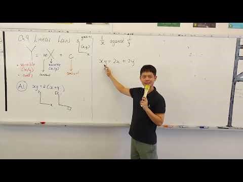 Transforming Equations to Linear Form
