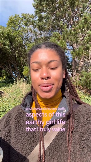 sydni reyn on Instagram: "the key to a very sexy & whimsical earthy girl life 🌀🌸🌱 #naturelover #outdoors #earthygirl #landstewardship"