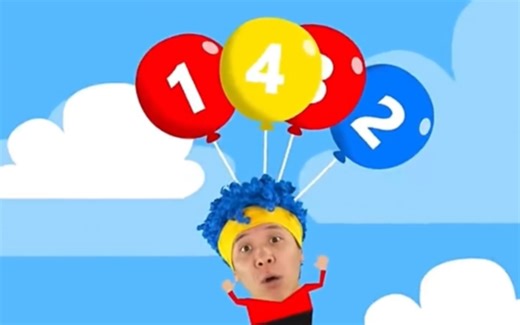 用气球学习数字和颜色 Learn numbers with balloons| D billions