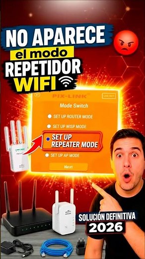 ¿No aparece el modo repetidor? Haz esto 👇