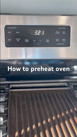 How to Pre heat Oven