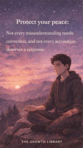 “Protect Your Peace, Not Your Ego.”#peace #lifelessons #mindset #selfrespect