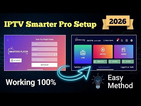How to Get FREE IPTV Smarters Login Details (100% Legal & Working)