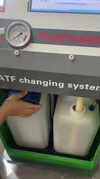 ATF-990 Transmission fluid exchange and flush machine-Calibration process