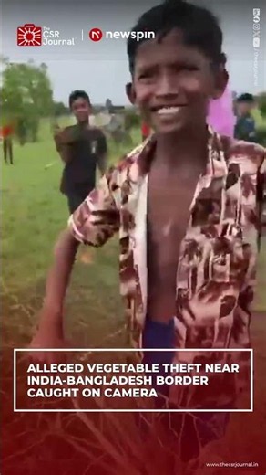 Alleged Vegetable Theft Near Border Caught On Camera
