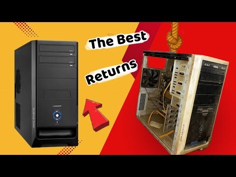 From Trash to Tech: Restoring a 20-Year-Old PC Case! 🔥 | Subscribe for more #TechDIY #PCBuild