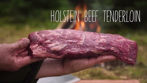 The Ultimate Fire-Grilled Beef Fillet on Salt Plank