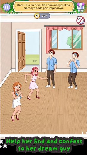 Brain Fever : Puzzle Game Level 6 help her find and confess to her dream guy #gameplay #brainfever