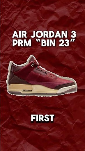 Why does this Jordan 3 have a wax seal? #bin23 #jordan #aj3