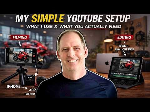 My Simple YouTube Setup — What I Use & What You Actually Need