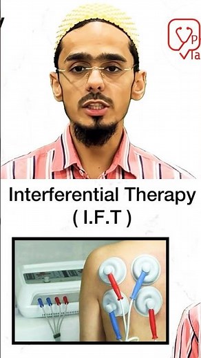 What is interferential therapy (I.F.T) ?