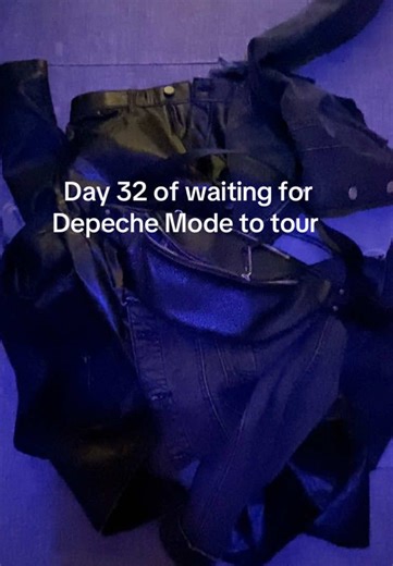 Day 32 Picking my outfits for the tour while I wait #day32 #waiting #dailyseries #industrial #depechemode