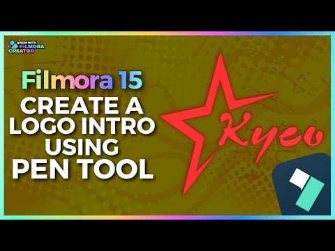 Filmora 15 Tutorial: Create a Logo Intro Using the Pen Tool