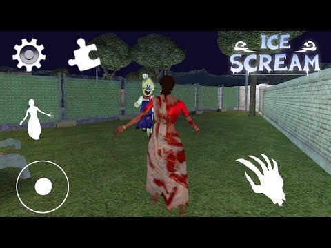 Playing As KAMLA In Ice Scream 1 On Hard Mode | Mod Menu